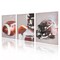 12"x15.9" Football Wall Decor Canvas Wall Art 3 Piece Framed Wall Art